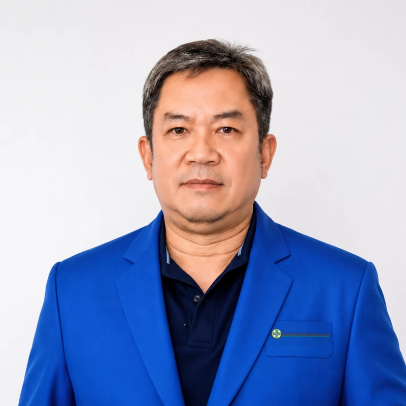 คุณเชฏฐรัฐ โรจนเสถียร ผู้บริหารโรงพยาบาลมหาสารคามอินเตอร์เนชั่นแนล